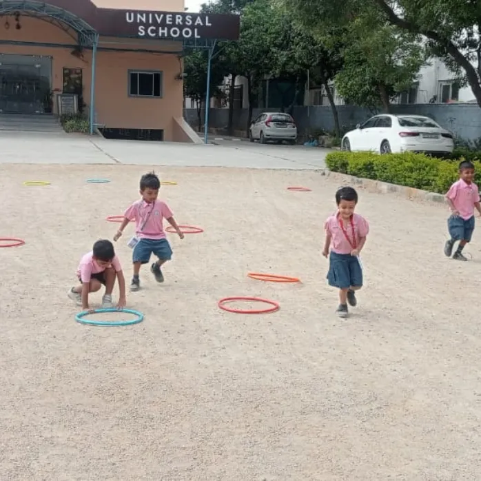Outdoor Physical Education Session